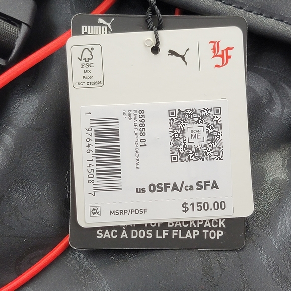 Puma x Lamelo Ball lafrancé amour Backpack  859858 01 Retail $150 NEW - Picture 3 of 16